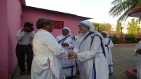 Mother General of Mc Sisters with our bishop in Vellore Jul 06, 2015